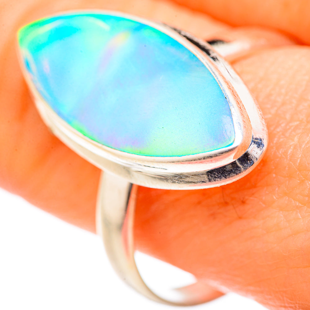 Aura Opal Rings handcrafted by Anasilvercos - RING127754