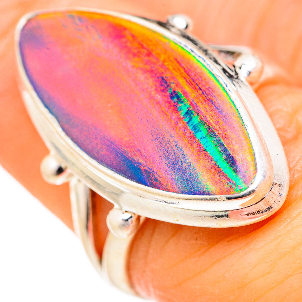 Ethiopian Opal Rings handcrafted by Anasilvercos - RING127758