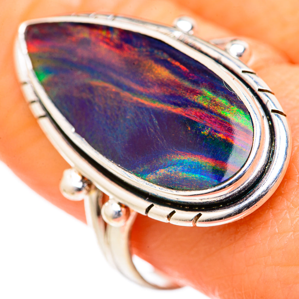 Aura Opal Rings handcrafted by Anasilvercos - RING127759