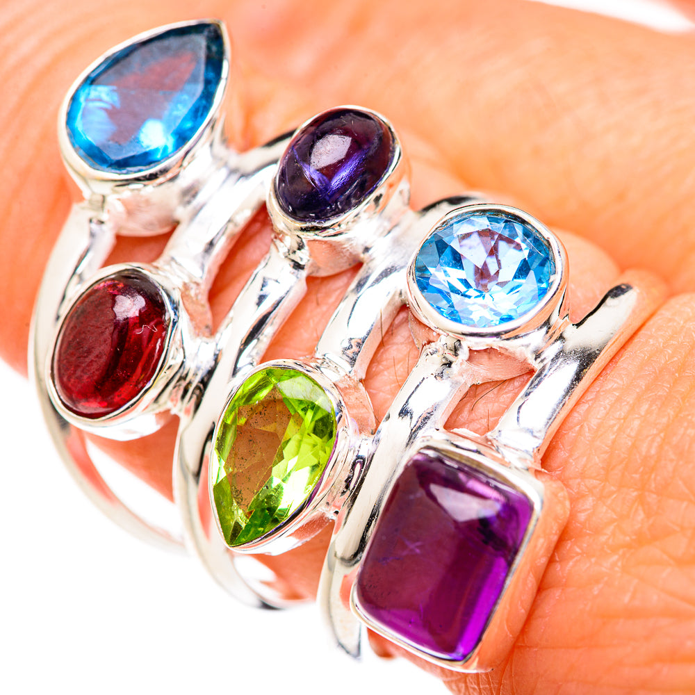 Amethyst Rings handcrafted by Anasilvercos - RING127771