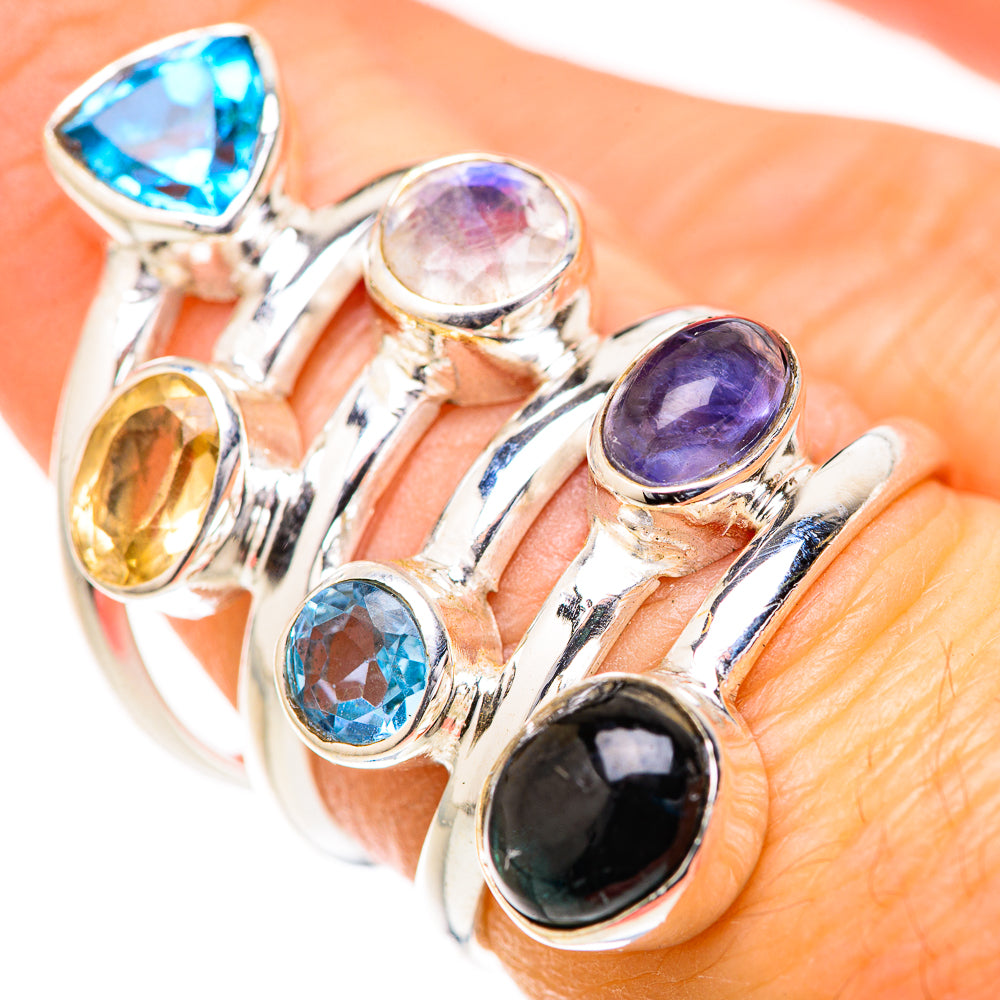 Apatite Rings handcrafted by Anasilvercos - RING127792