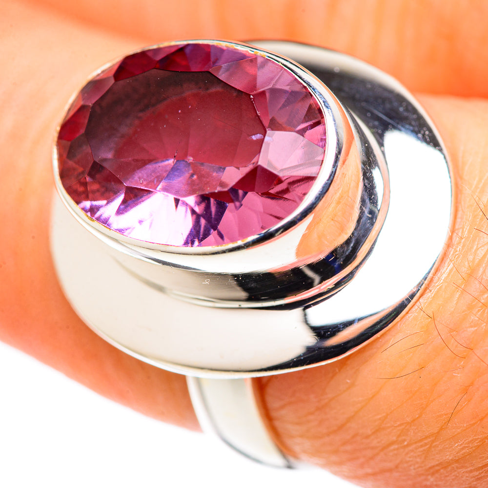 Color Change Alexandrite (Lab.) Rings handcrafted by Anasilvercos - RING127825