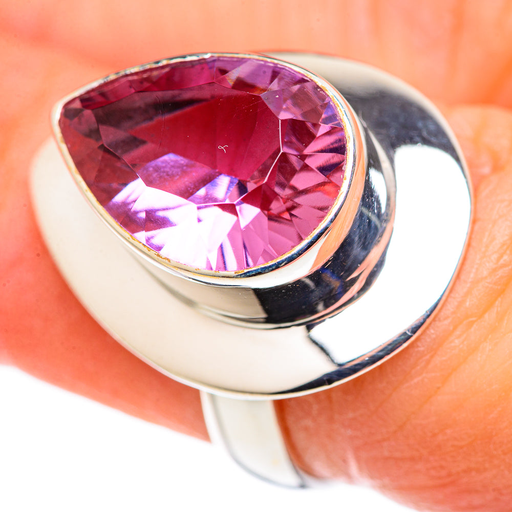 Color Change Alexandrite (Lab.) Rings handcrafted by Anasilvercos - RING127826