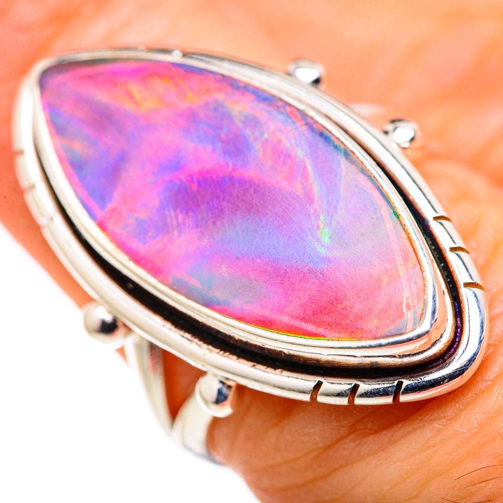 Aura Opal Rings handcrafted by Anasilvercos - RING127831