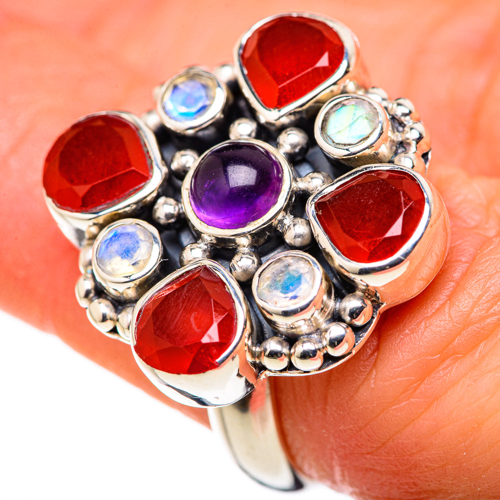 Carnelian Rings handcrafted by Anasilvercos - RING127848