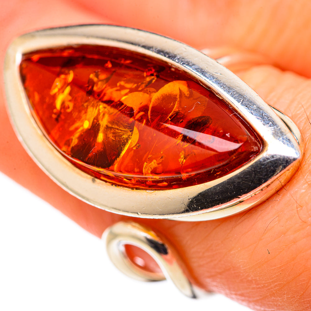Baltic Amber Rings handcrafted by Anasilvercos - RING127849