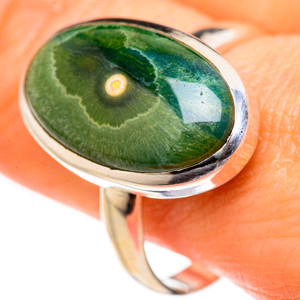 Ocean Jasper Rings handcrafted by Anasilvercos - RING127923