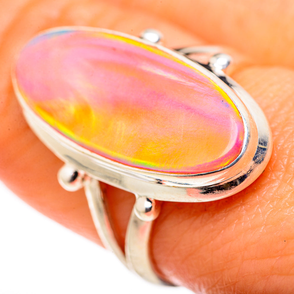 Aura Opal Rings handcrafted by Anasilvercos - RING127933