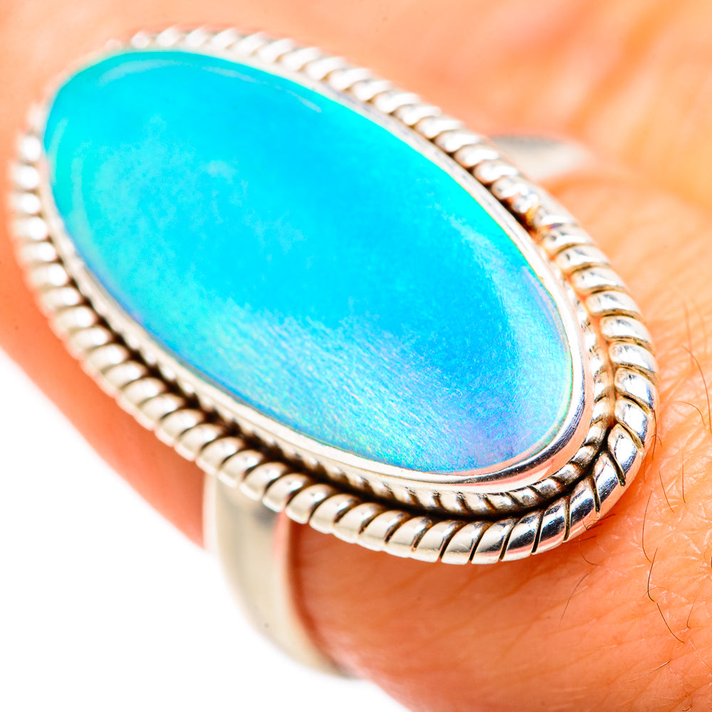 Aura Opal Rings handcrafted by Anasilvercos - RING127934