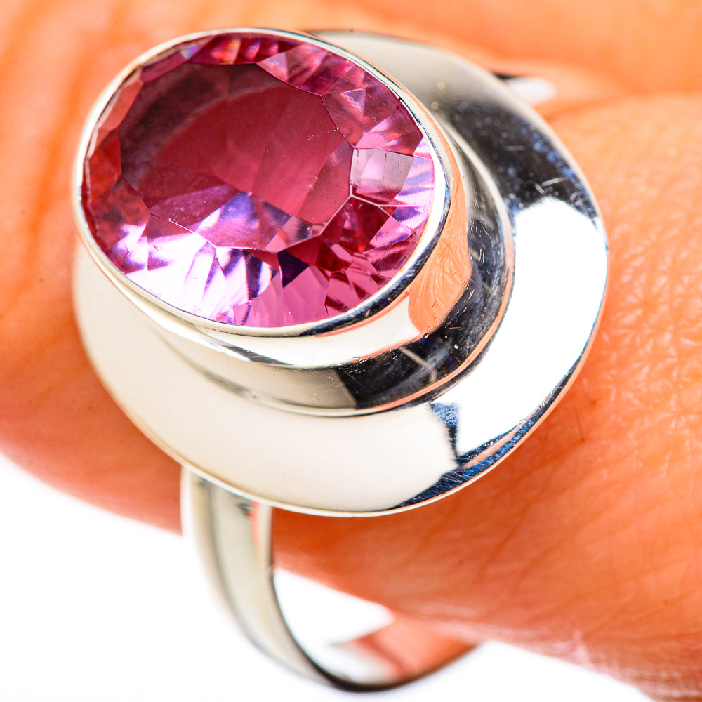 Color Change Alexandrite (Lab.) Rings handcrafted by Anasilvercos - RING127954