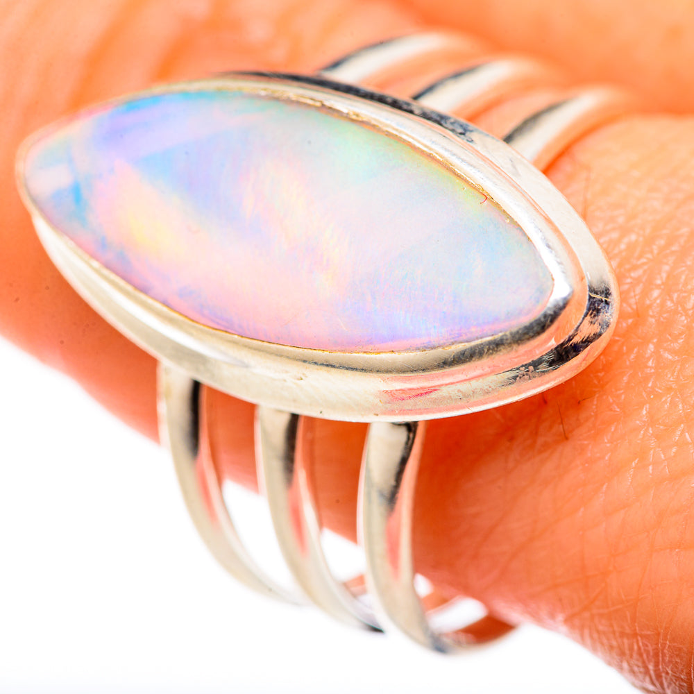 Aura Opal Rings handcrafted by Anasilvercos - RING127956