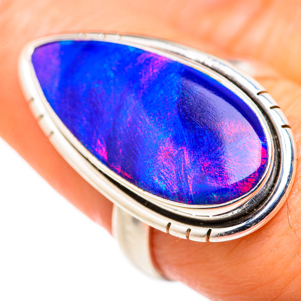 Aura Opal Rings handcrafted by Anasilvercos - RING127958