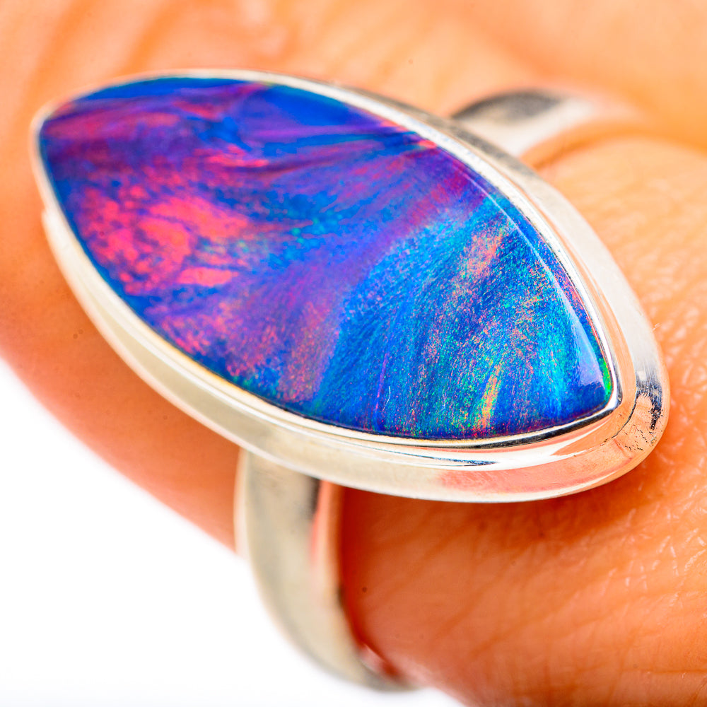 Aura Opal Rings handcrafted by Anasilvercos - RING127976