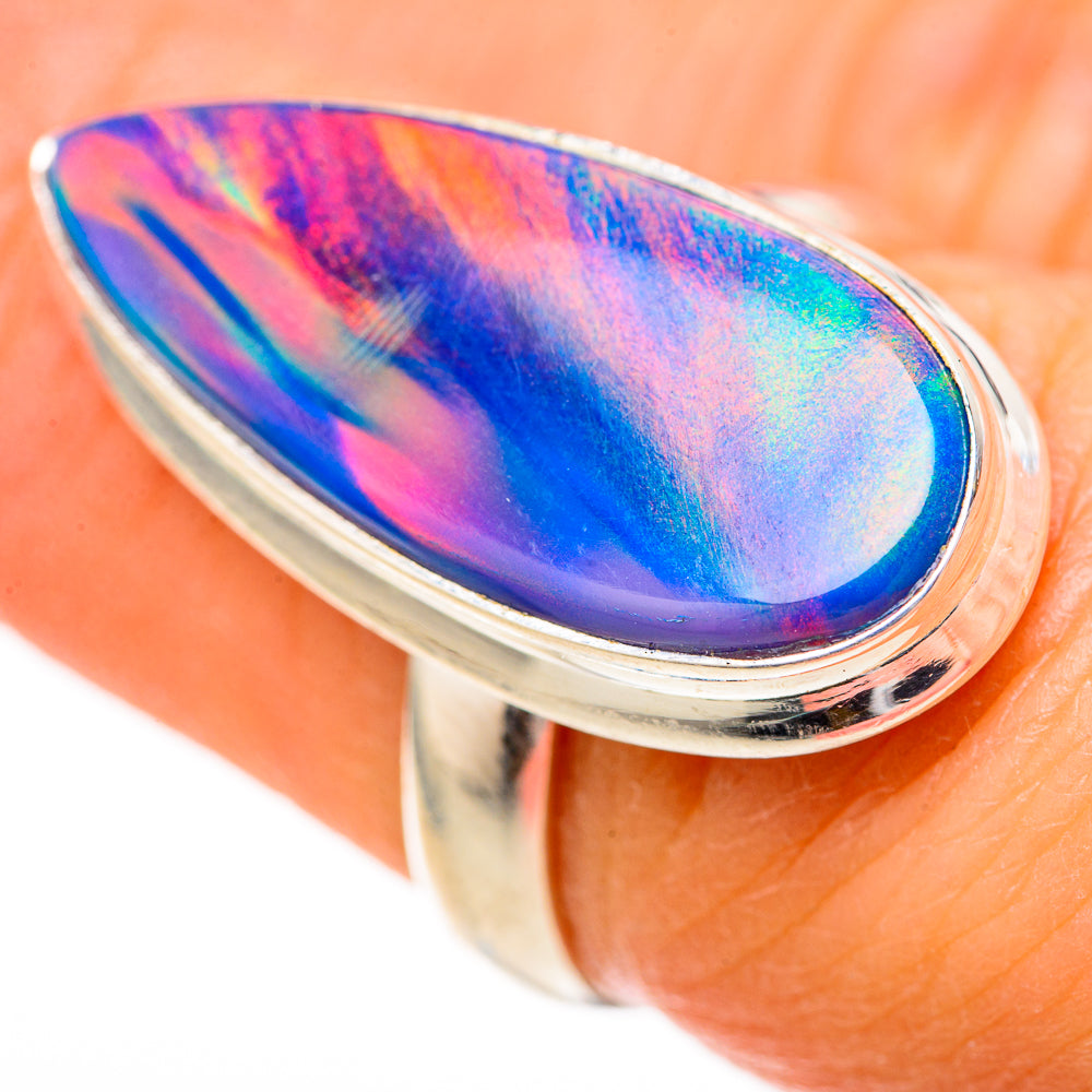 Aura Opal Rings handcrafted by Anasilvercos - RING128066