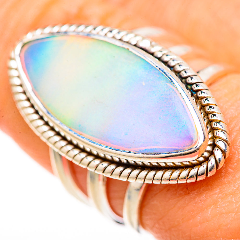 Aura Opal Rings handcrafted by Anasilvercos - RING128088