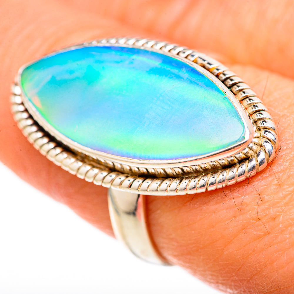 Aura Opal Rings handcrafted by Anasilvercos - RING128114