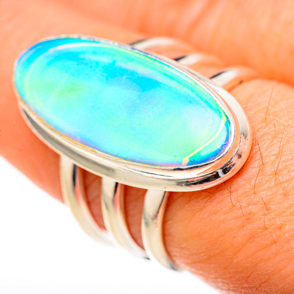 Aura Opal Rings handcrafted by Anasilvercos - RING128138