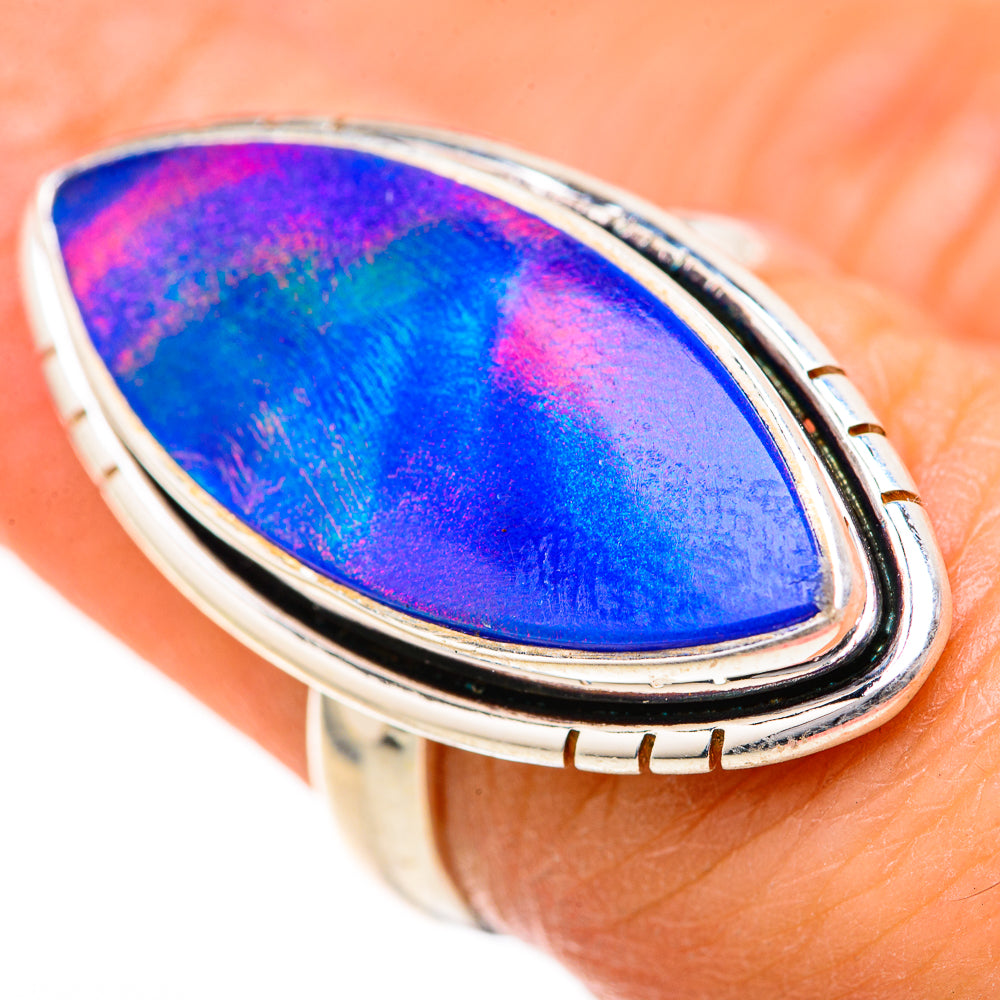 Aura Opal Rings handcrafted by Anasilvercos - RING128139