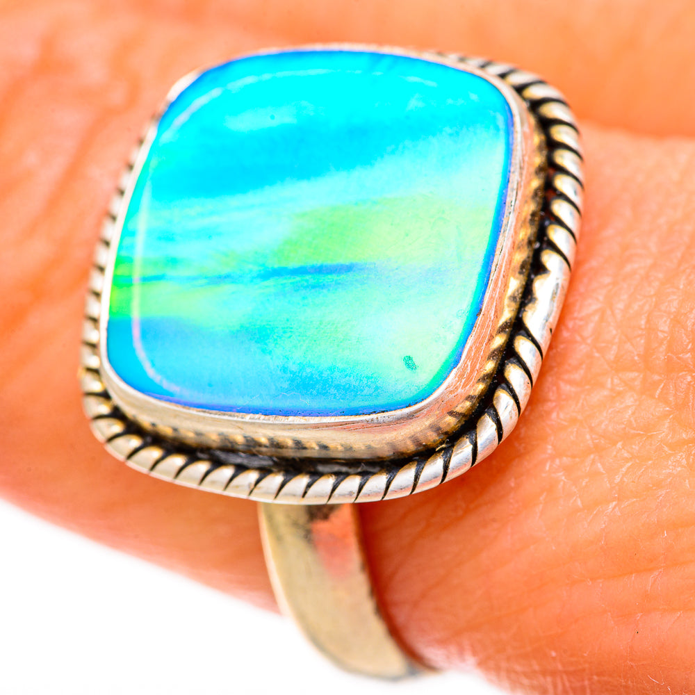 Aura Opal Rings handcrafted by Anasilvercos - RING128143