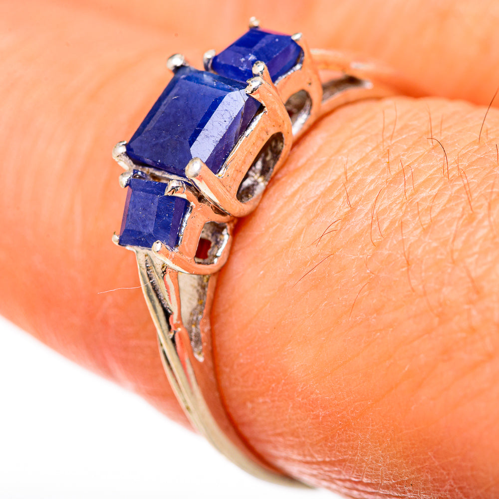 Sapphire Rings handcrafted by Anasilvercos - RING128149