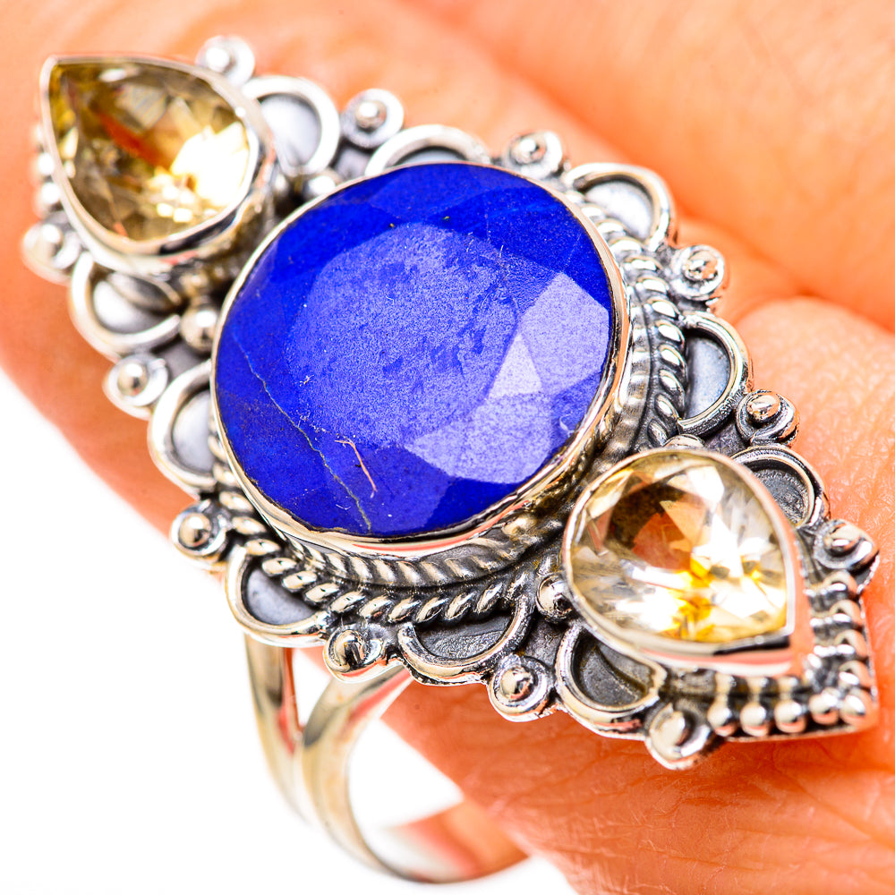 Sapphire Rings handcrafted by Anasilvercos - RING128214