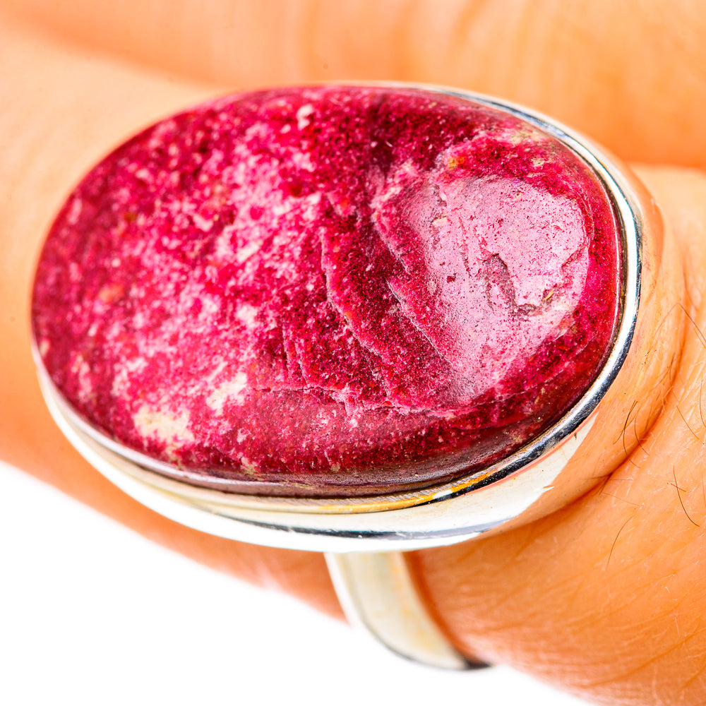 Thulite Rings handcrafted by Anasilvercos - RING128232