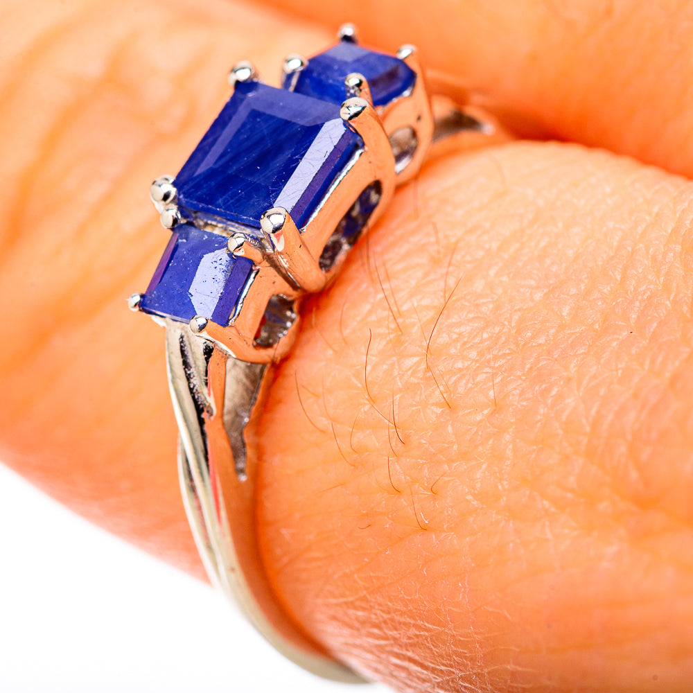 Sapphire Rings handcrafted by Anasilvercos - RING128252