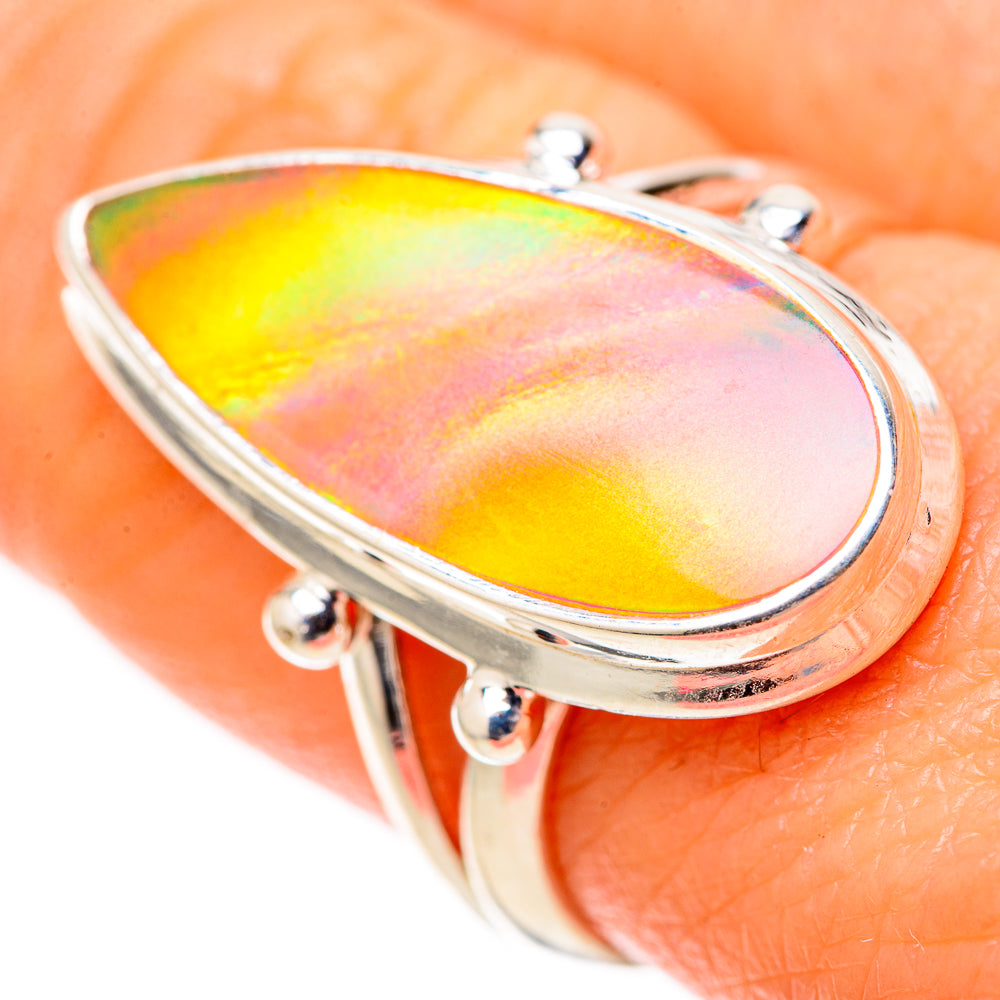 Aura Opal Rings handcrafted by Anasilvercos - RING128299