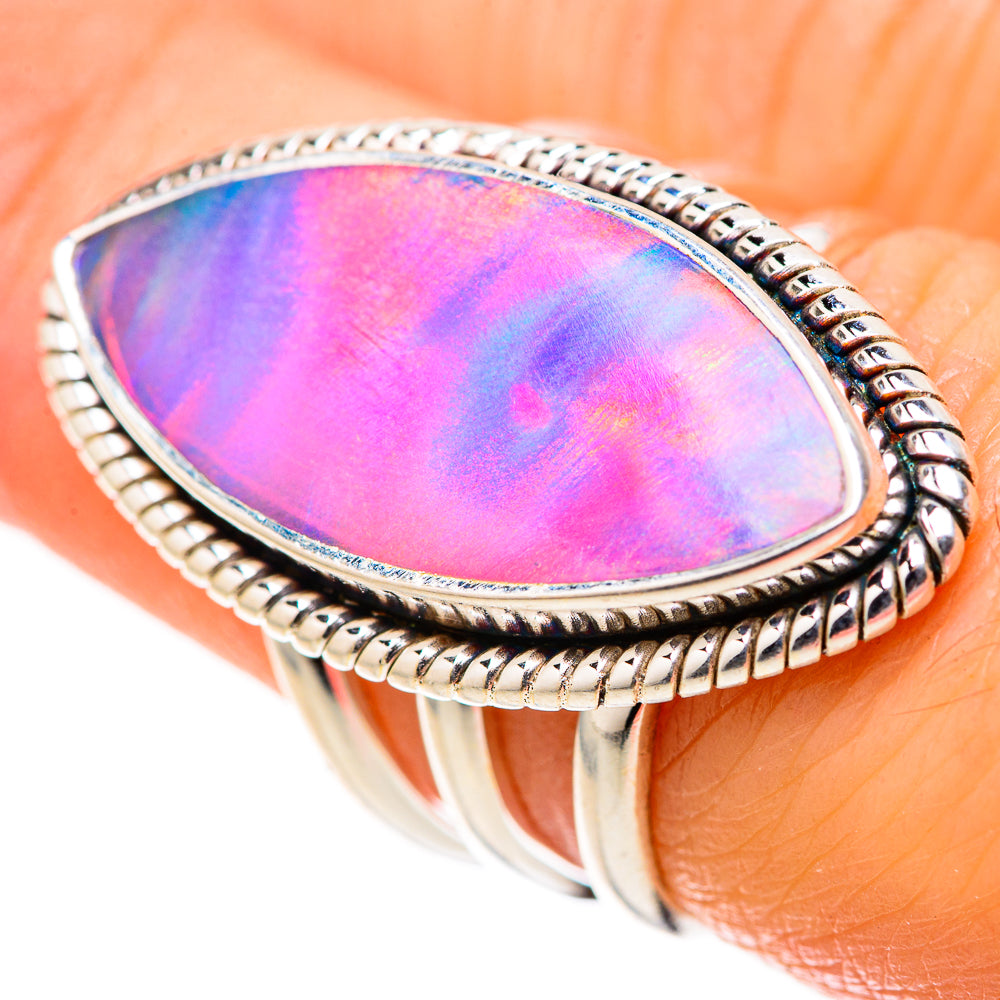 Aura Opal Rings handcrafted by Anasilvercos - RING128303