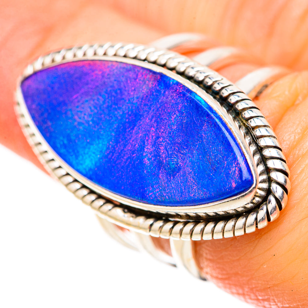 Aura Opal Rings handcrafted by Anasilvercos - RING128353