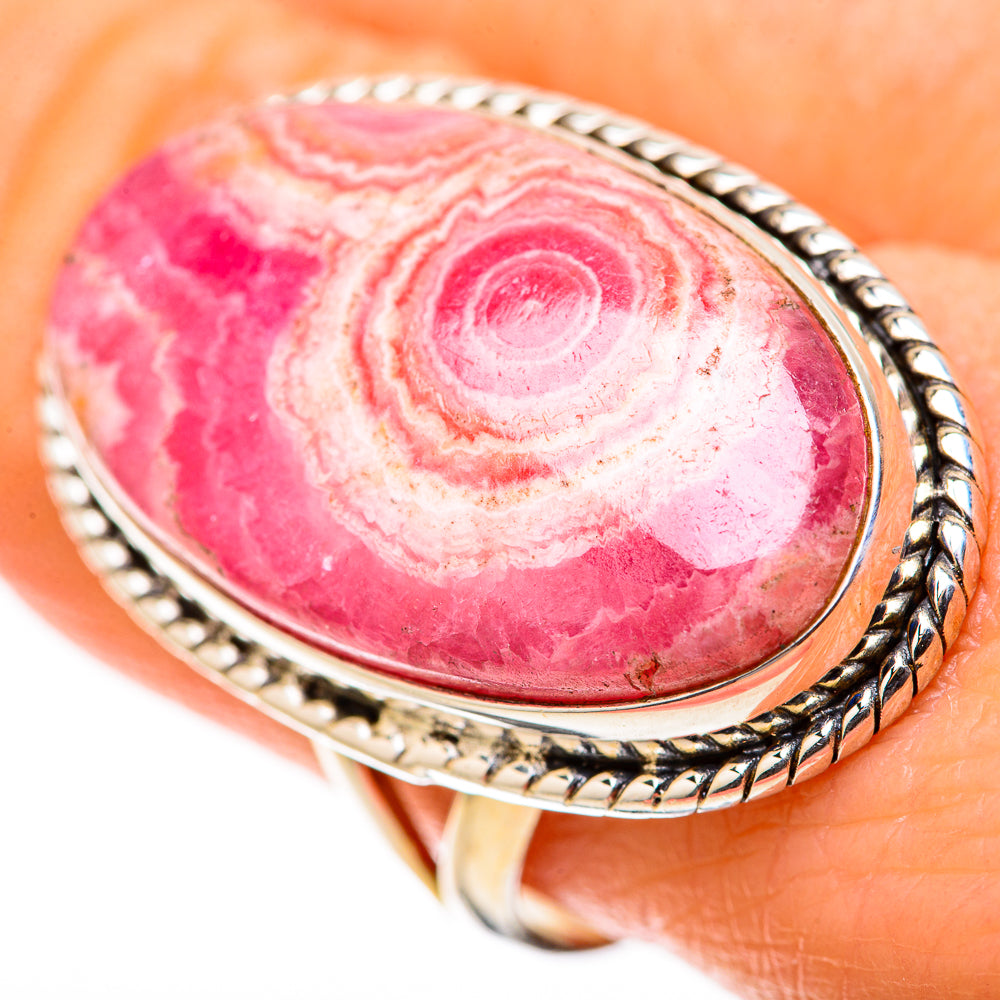 Rhodochrosite Rings handcrafted by Anasilvercos - RING128374