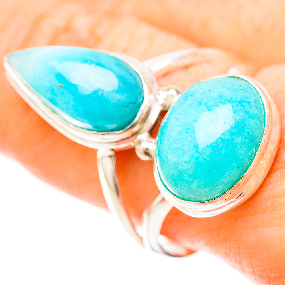 Larimar Rings handcrafted by Anasilvercos - RING128479