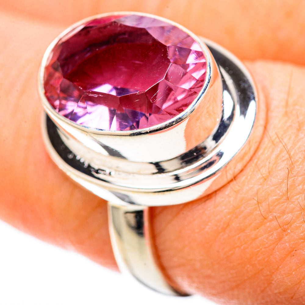 Color Change Alexandrite Rings handcrafted by Anasilvercos - RING128489