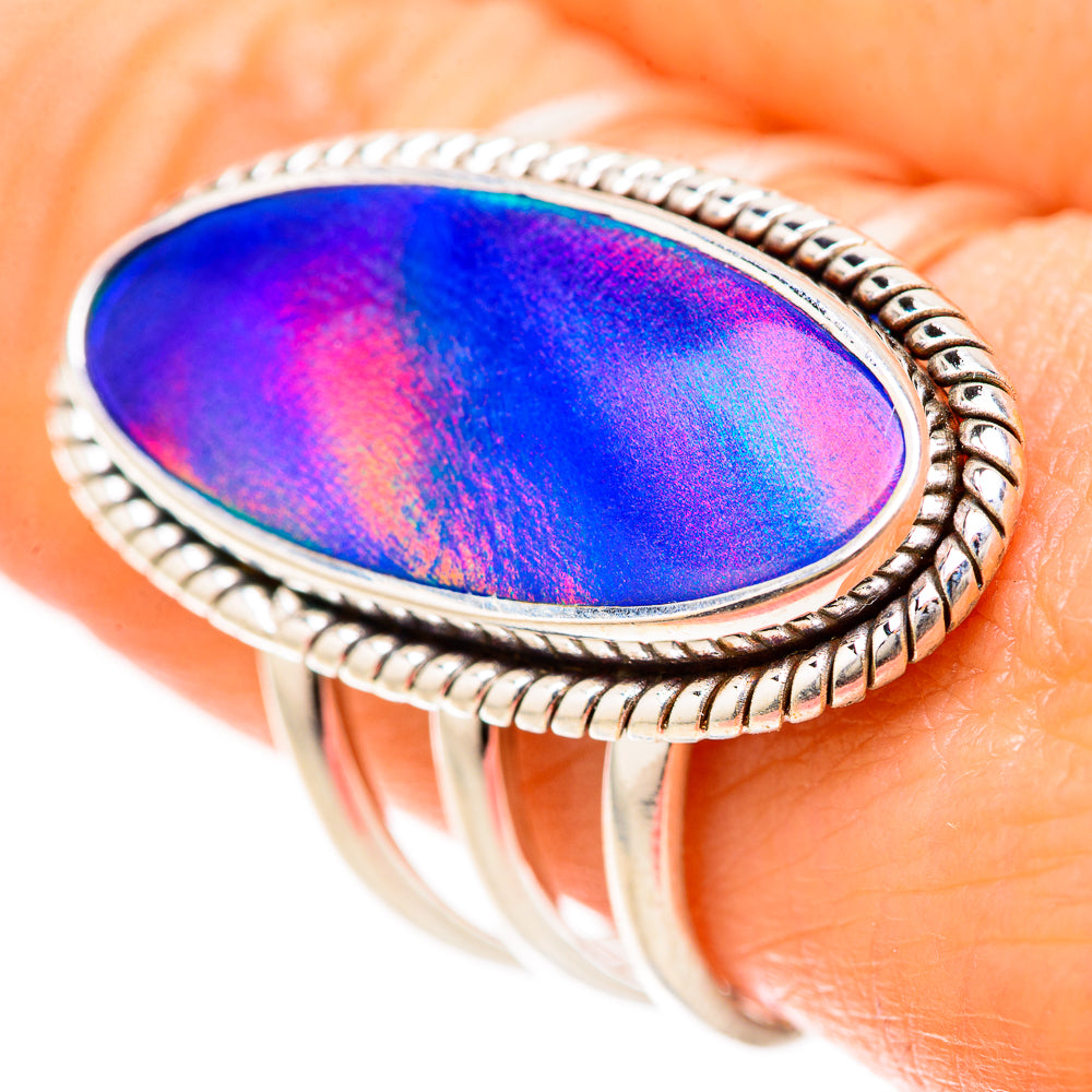 Aura Opal Rings handcrafted by Anasilvercos - RING128528