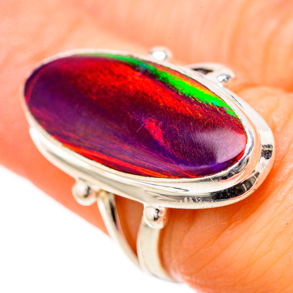Aura Opal Rings handcrafted by Anasilvercos - RING128547