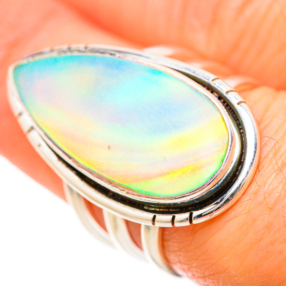 Ethiopian Opal Rings handcrafted by Anasilvercos - RING128548