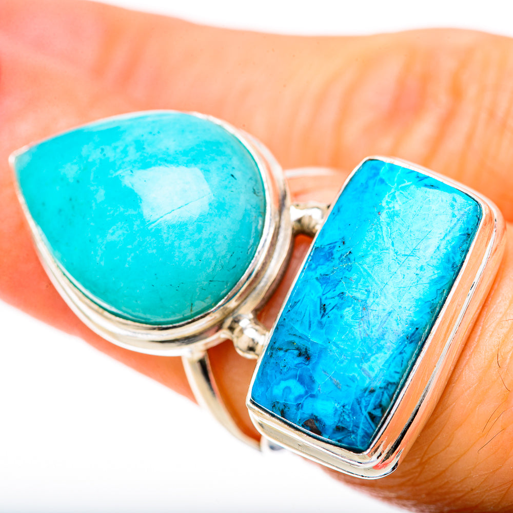 Shattuckite Rings handcrafted by Anasilvercos - RING128573