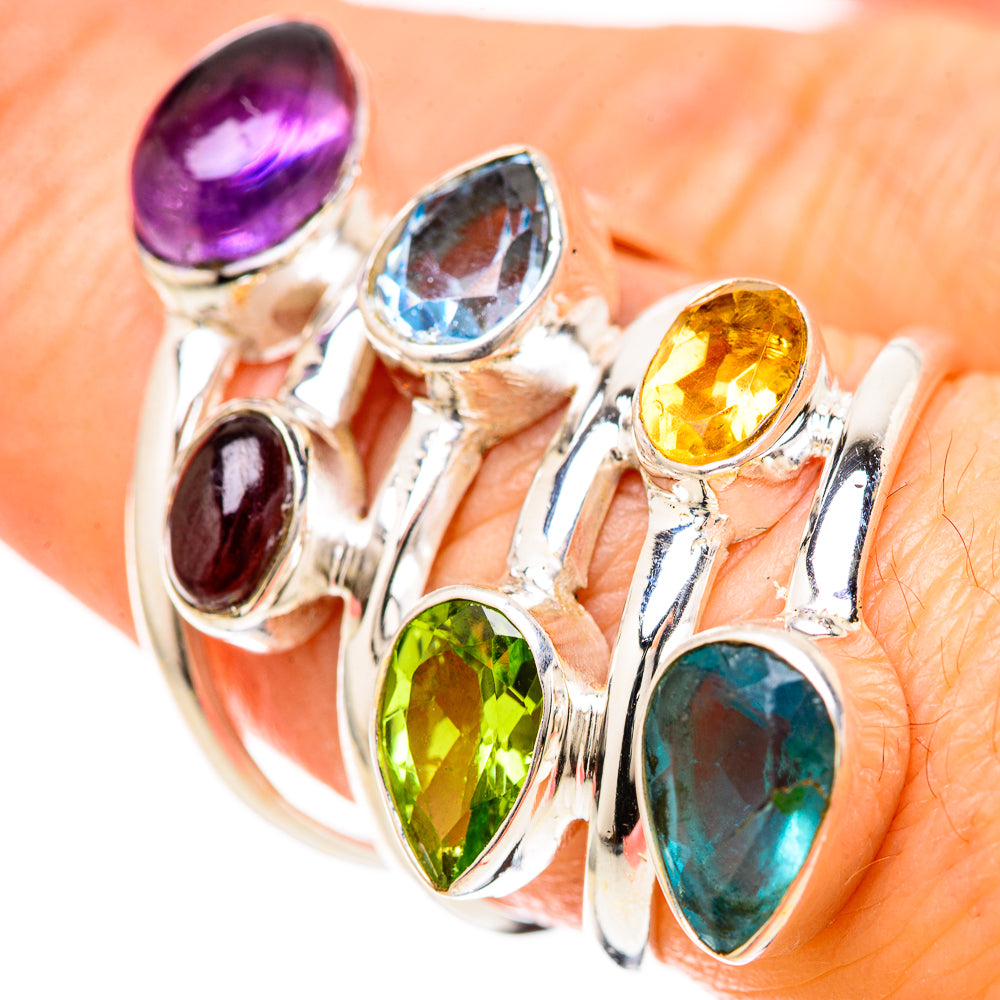 Amethyst Rings handcrafted by Anasilvercos - RING128583