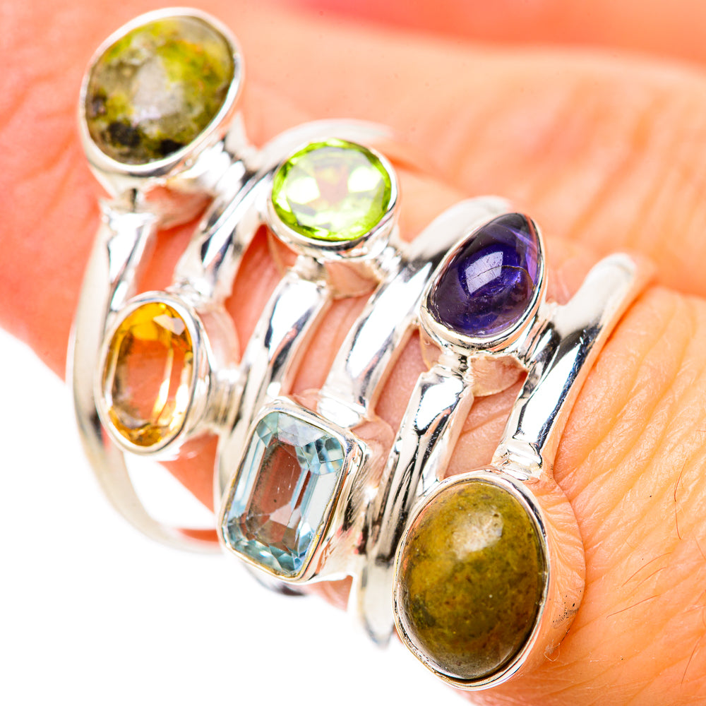 Labradorite Rings handcrafted by Anasilvercos - RING128584