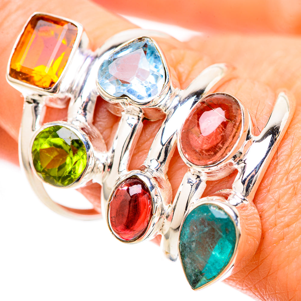 Citrine Rings handcrafted by Anasilvercos - RING128603