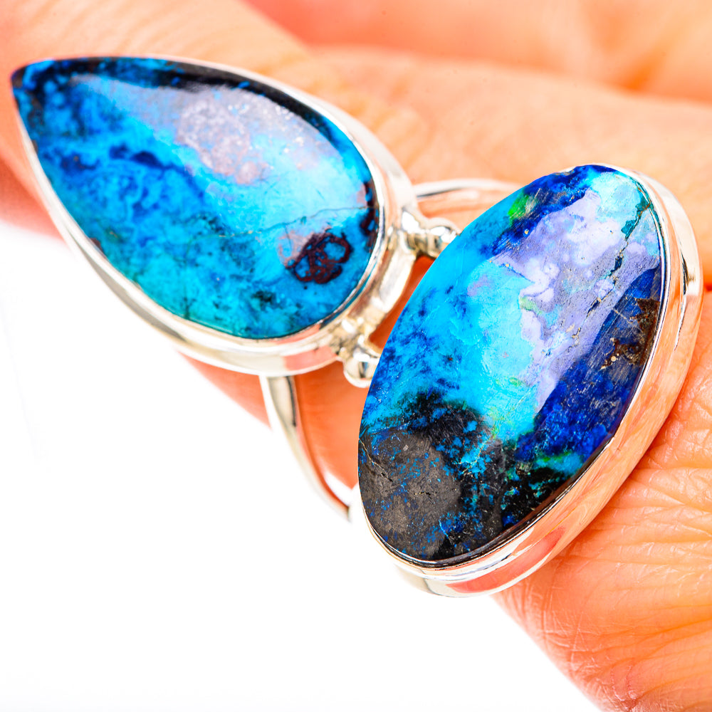 Shattuckite Rings handcrafted by Anasilvercos - RING128623