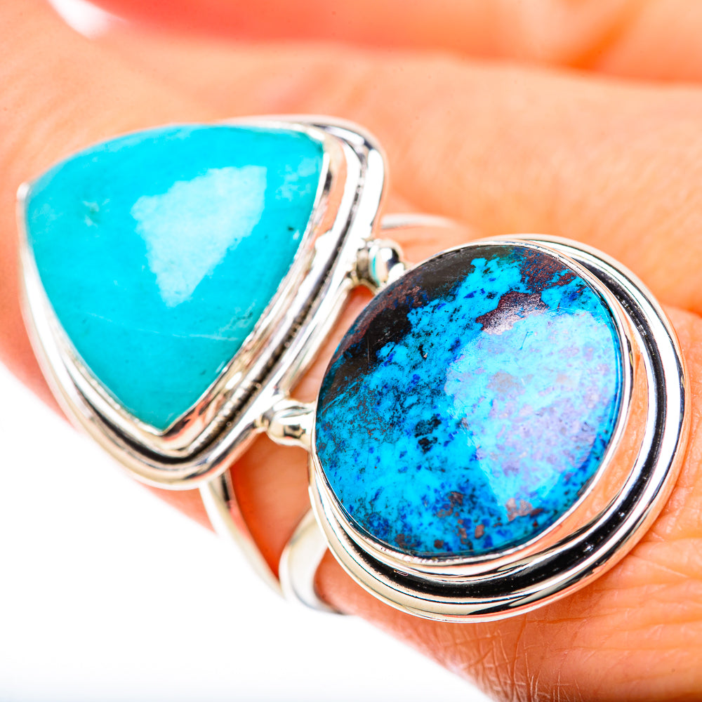Shattuckite Rings handcrafted by Anasilvercos - RING128625