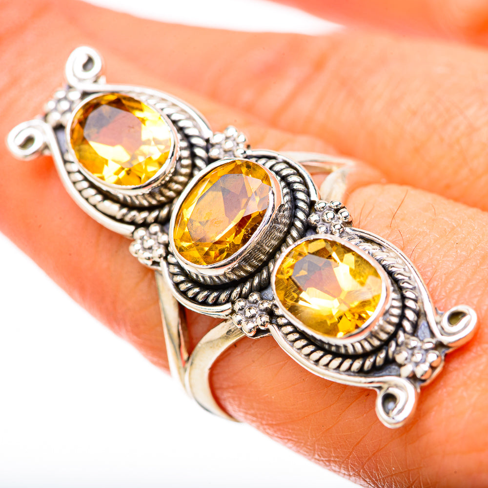Citrine Rings handcrafted by Anasilvercos - RING128643 - Photo 3