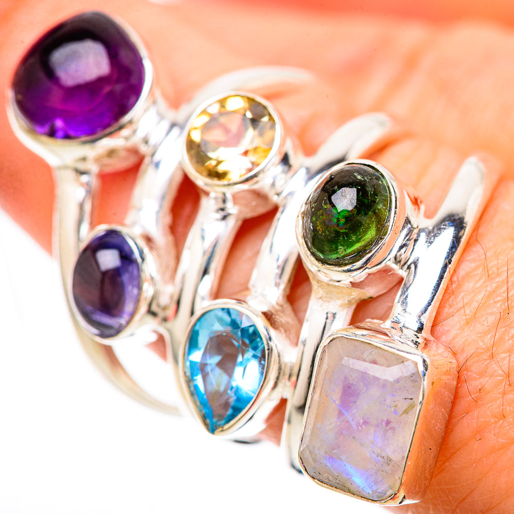 Amethyst Rings handcrafted by Anasilvercos - RING128647 - Photo 3