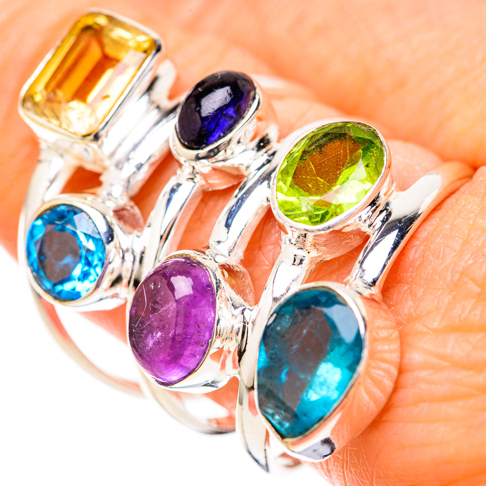 Apatite Rings handcrafted by Anasilvercos - RING128650