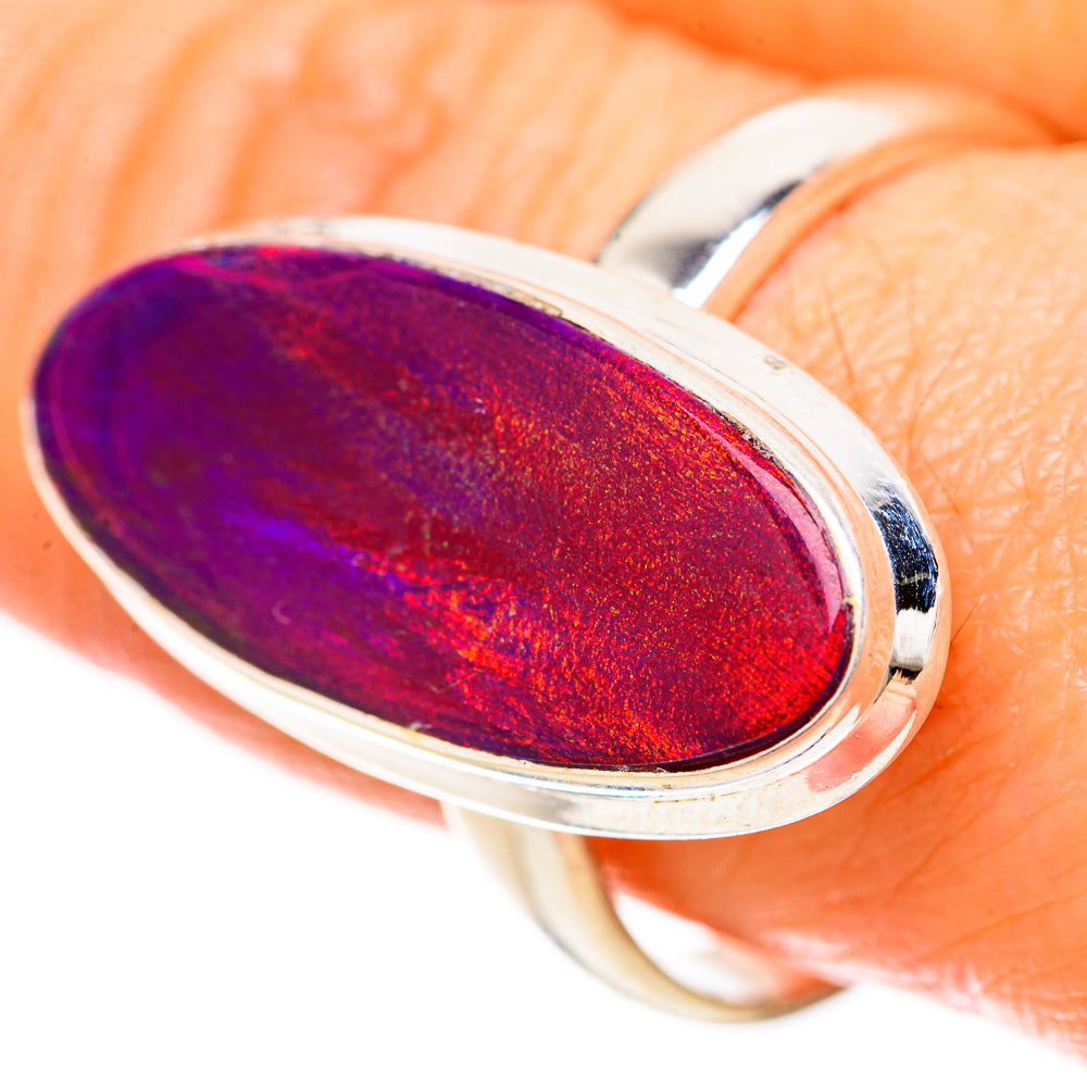 Aura Opal Rings handcrafted by Anasilvercos - RING128658 - Photo 3