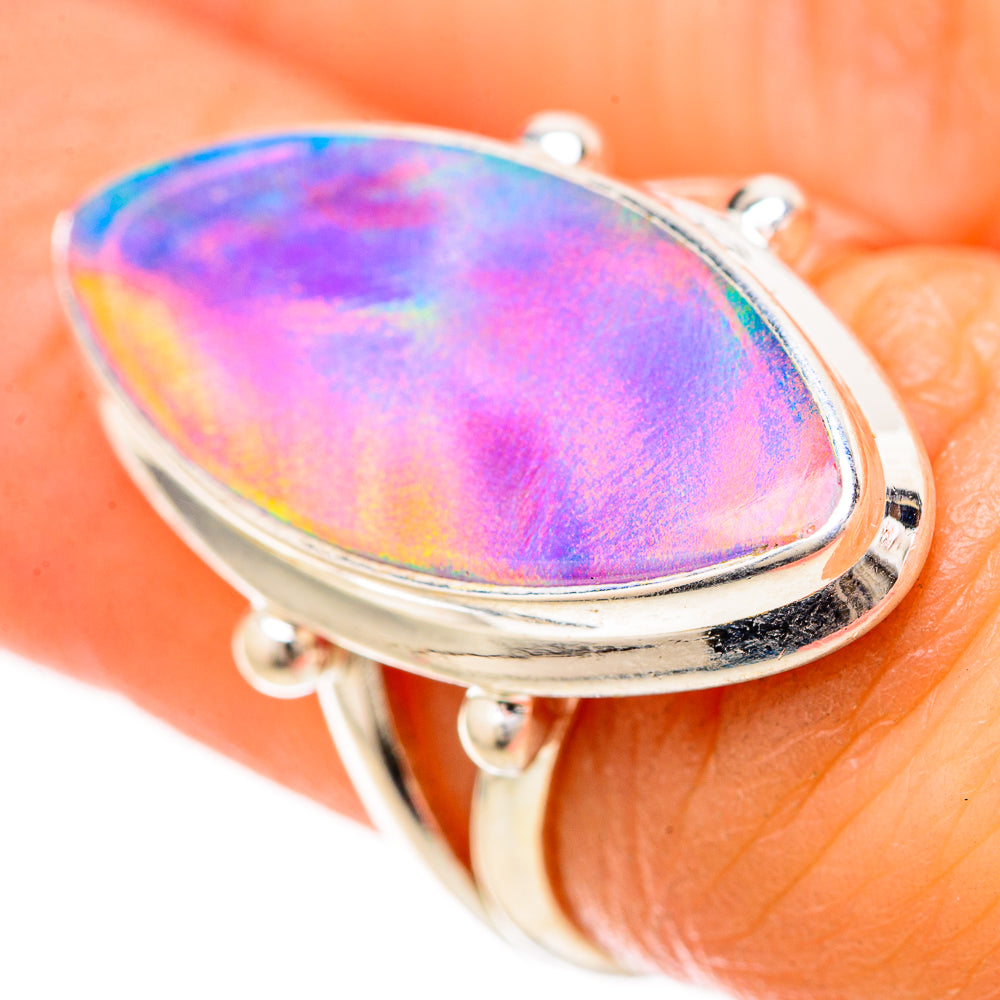Aura Opal Rings handcrafted by Anasilvercos - RING128661