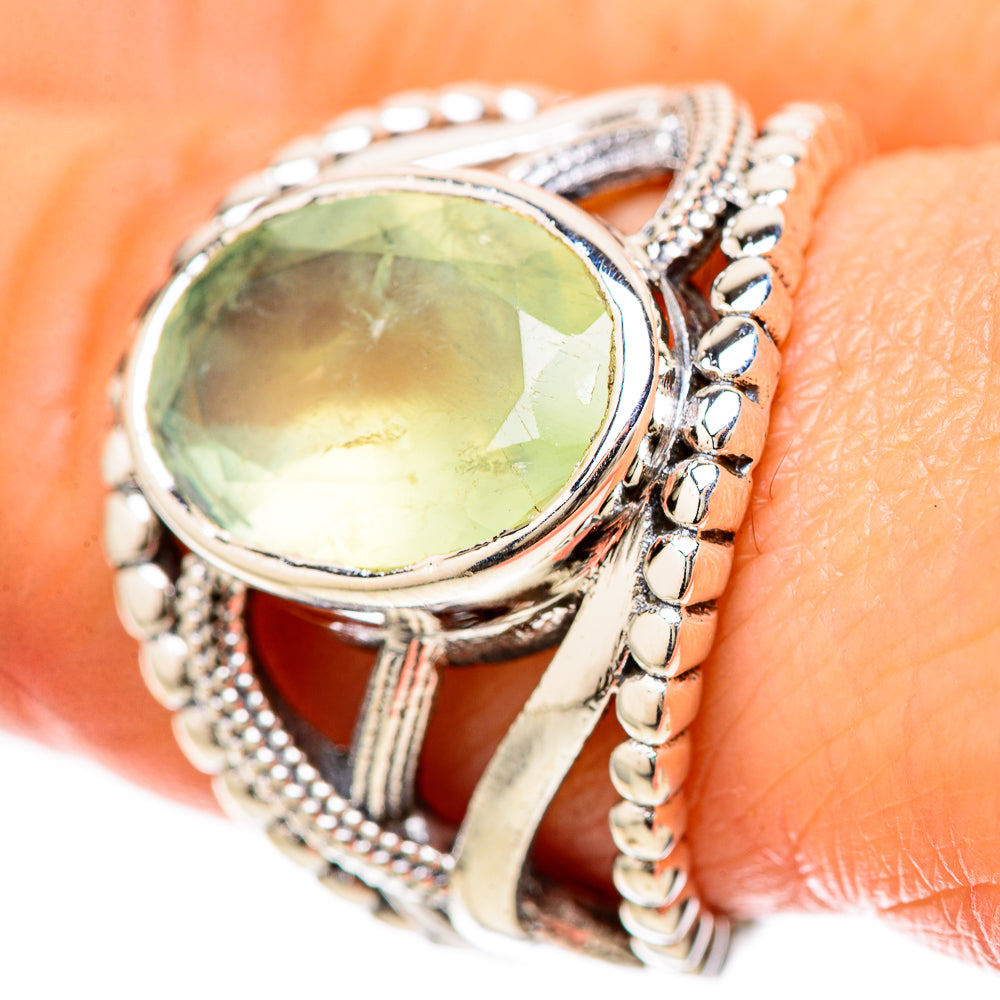 Prehnite Rings handcrafted by Anasilvercos - RING128674 - Photo 3