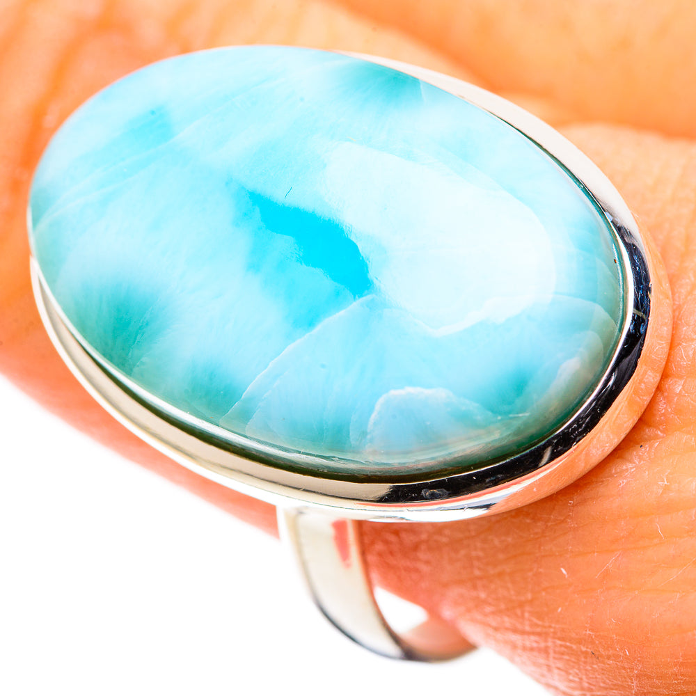 Larimar Rings handcrafted by Anasilvercos - RING128686 - Photo 3