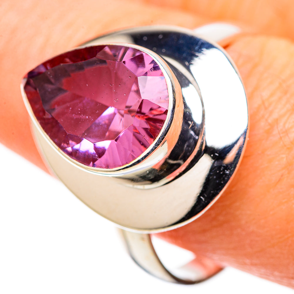 Color Change Alexandrite (Lab.) Rings handcrafted by Anasilvercos - RING128699